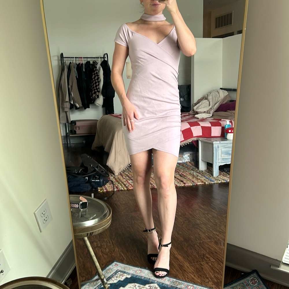 TOBI choker cocktail dress